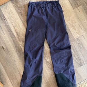 Arcteryx GoreTex Membrane Sky Pants for Sking/Snowboard/Hiking Size Small